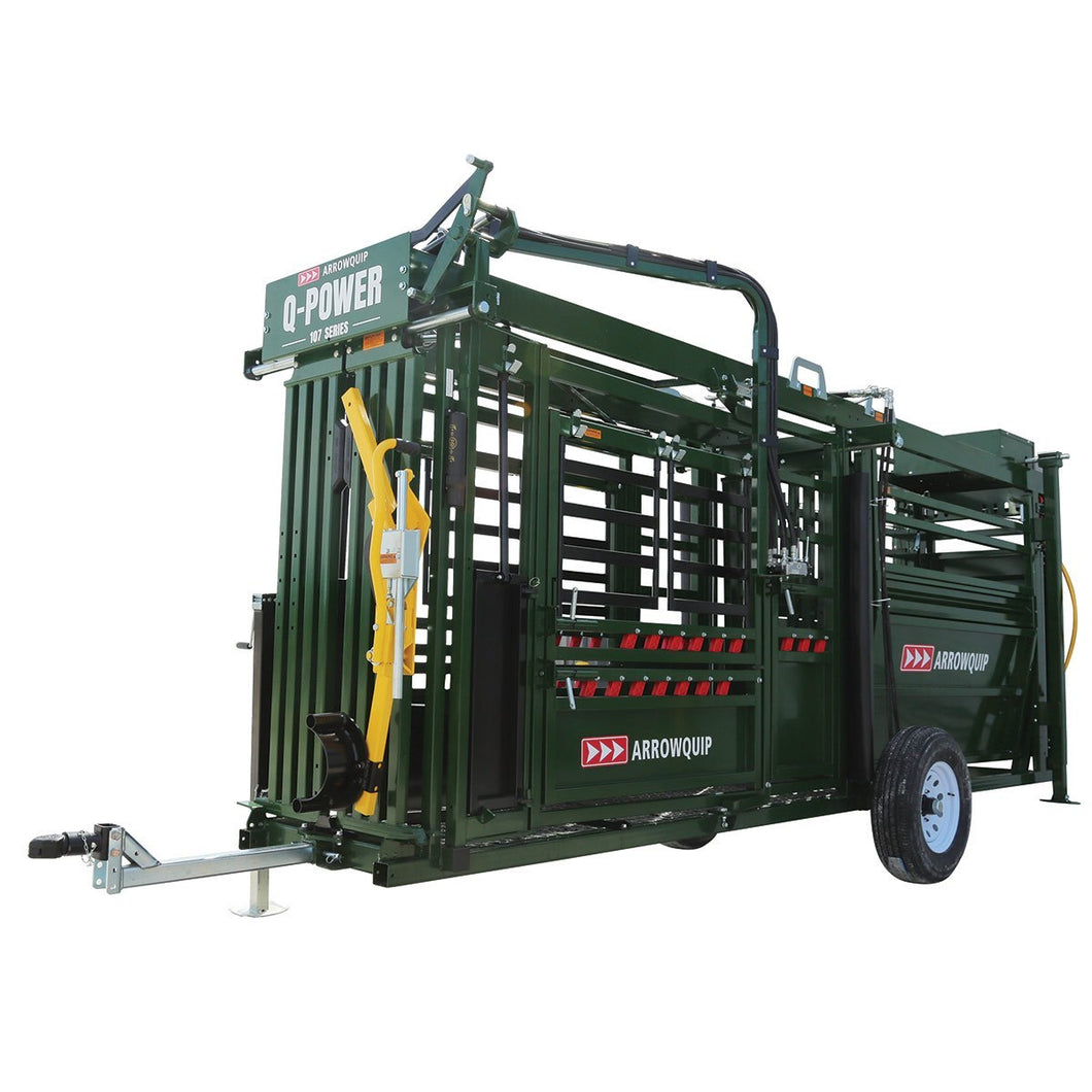 Q-Power 107 Series Hydraulic Portable Cattle Chute & Alley DOWN PAYMENT